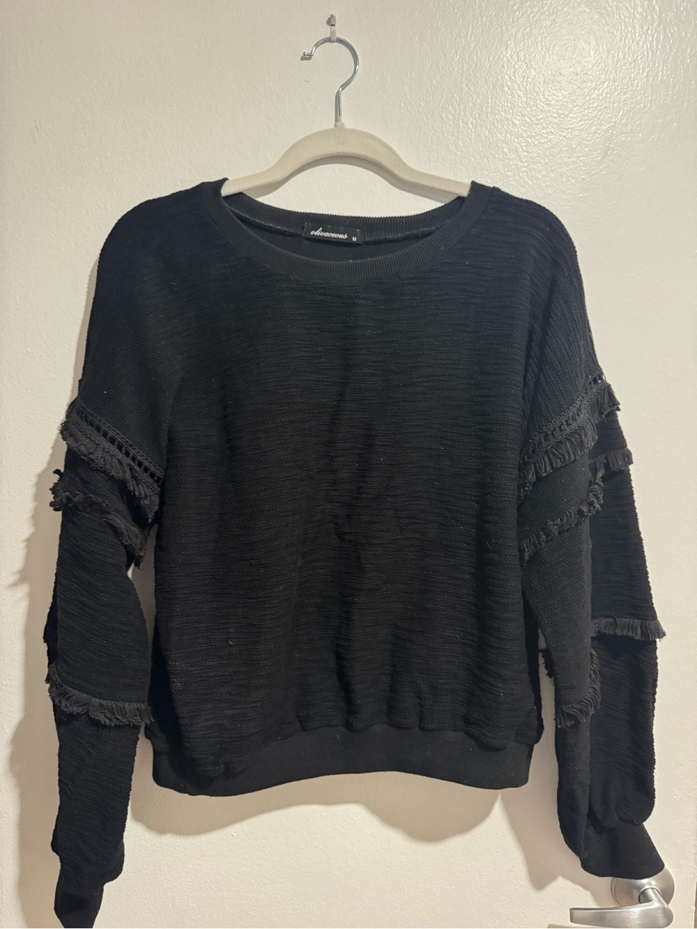 Black sweater